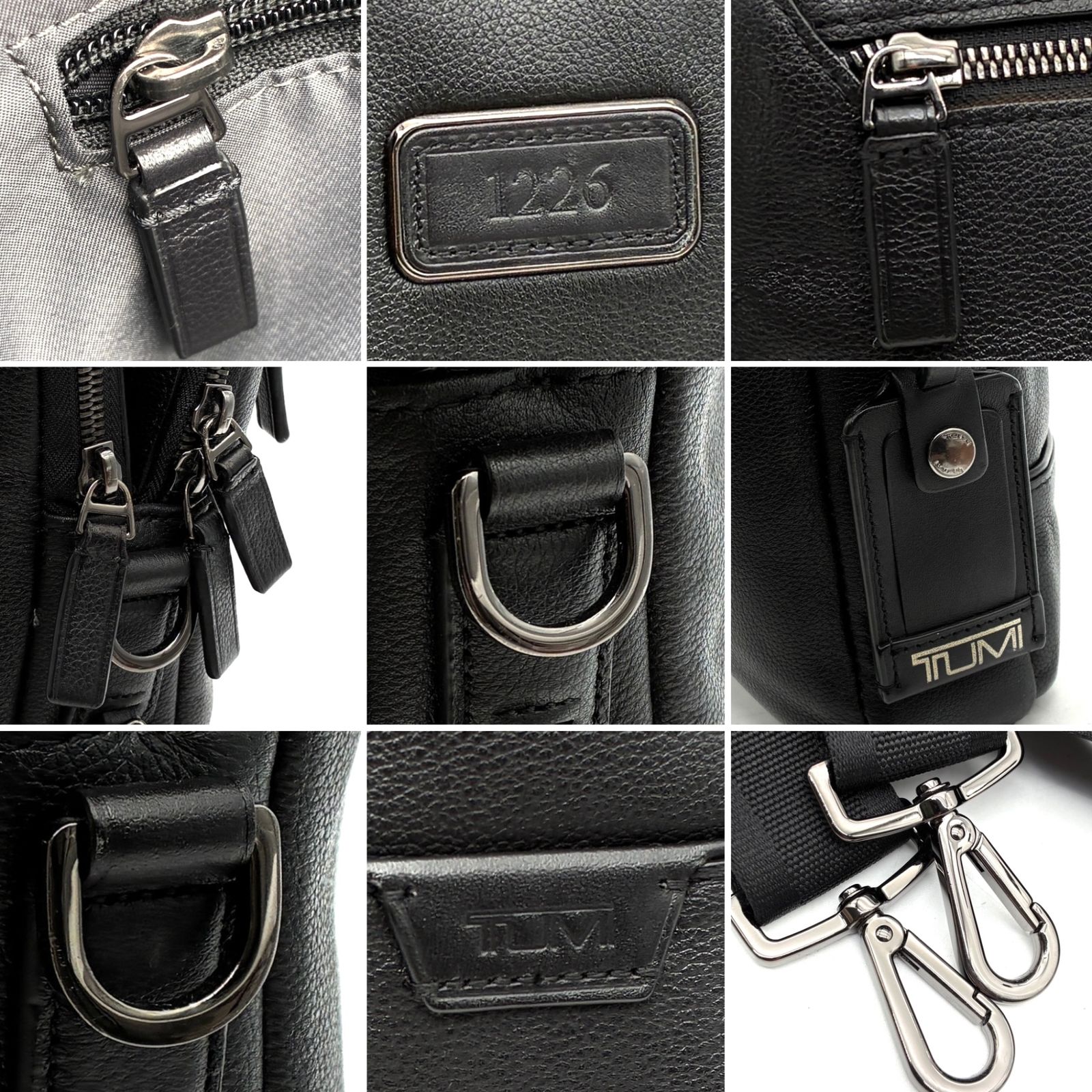 現行 極美品 トゥミ TUMI ハリソン シカモア レザー 2WAY ブリーフ