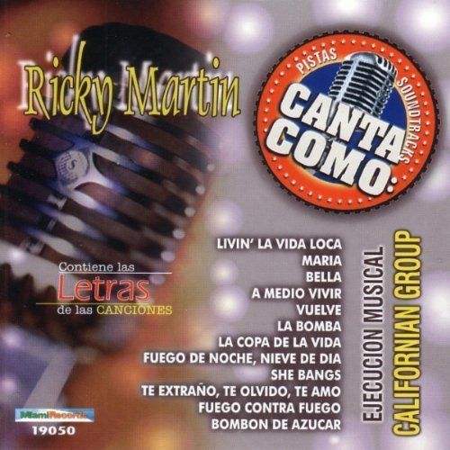 【CD】Pistas: Canta Como Ricky Martin