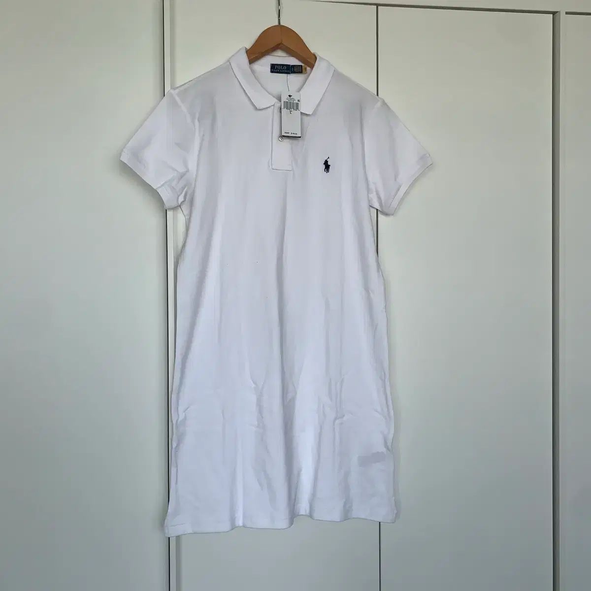 Polo Ralph Lauren ポロラルフローレン 白 ONE PIECE サイズ 77