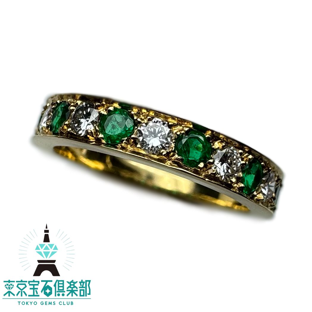 GARRARD ガラード　750 エメラルド　ダイヤモンド　リング 88,000円