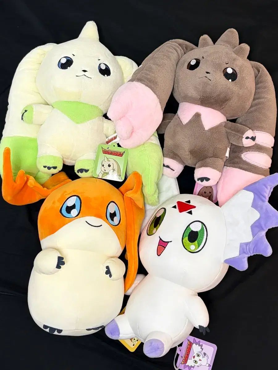 まとめ売り) デジタルモンスター 25cm ぬいぐるみ セット 出品