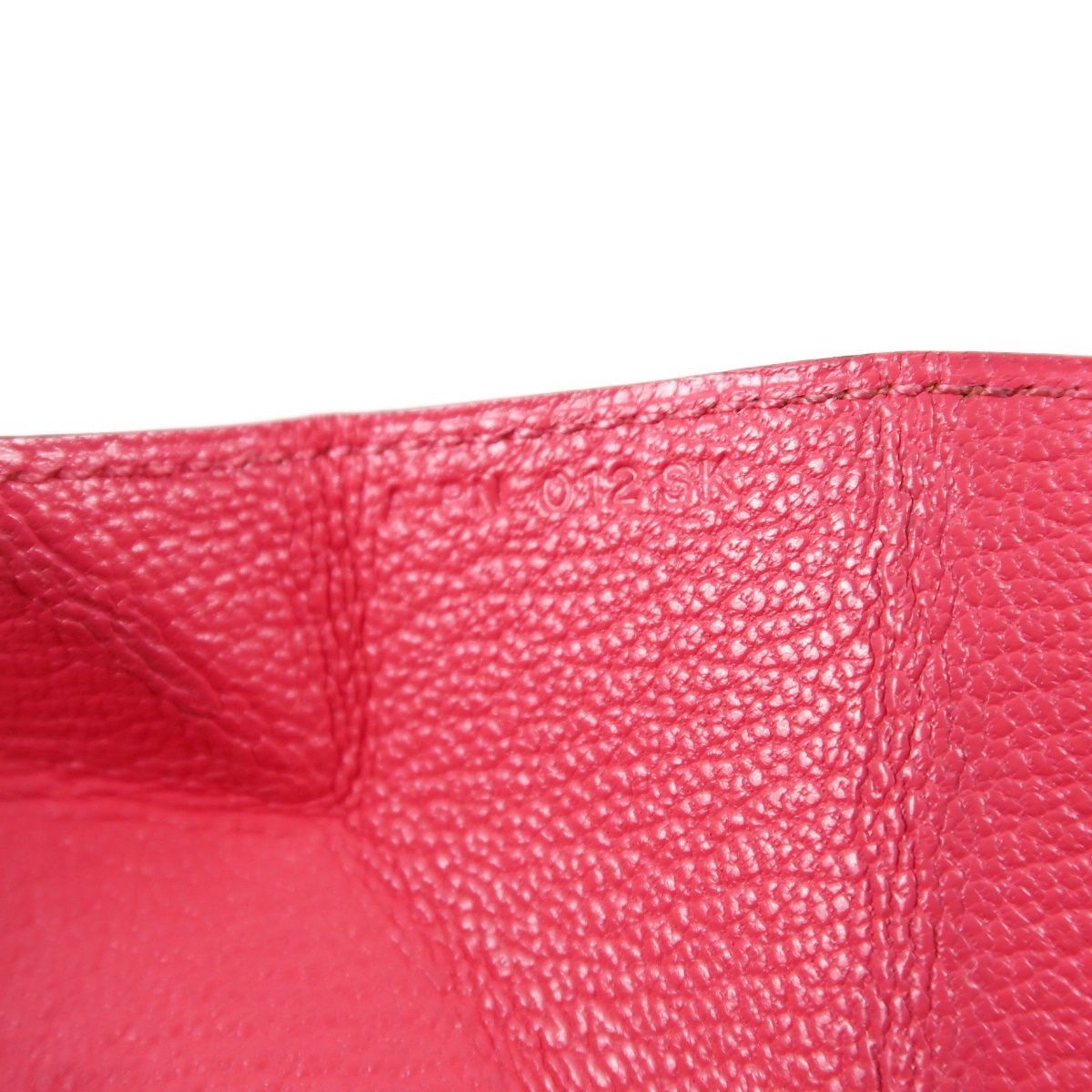 HERMES エルメス ルヴァンキャトル レザー ケース 小銭入れ ピンク 美品】HERMES エルメス ヴォーエプソン ルヴァンキャトル コインケース