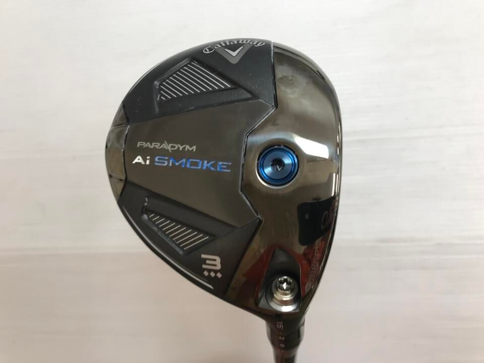 キャロウェイ　PARADYM Ai SMOKE ◆◆◆　15度　VENTUS BLUE 5　Rフレックス　フェアウェイウッド　中古　ゴルフドゥ！多摩ニュータウン店【最短即日発送】