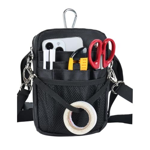 [CARRY ALL BEFORE ONE] 多機能 ウエストポーチ ナースポーチ ウエストバッグ 仕事用 3way マチ付き 文具 小物入れ 仕事 作業用 業務用 事務 看護 介護 保育 ウエスト/ショルダーベルト付き 撥水 防傷as 66dac020