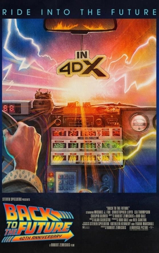 バックトゥザフューチャー　4DX 入場特典限定　新品