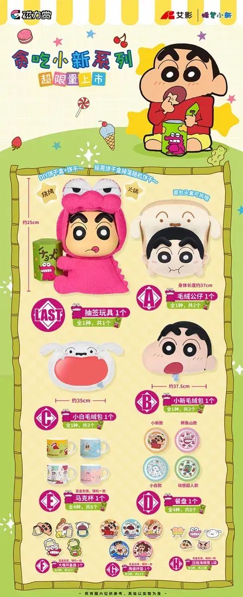 正規品 クレヨンしんちゃん 一番くじ 中国 COOGI(クージー) (食いしん坊シリーズ) C賞 シロ ポーチ