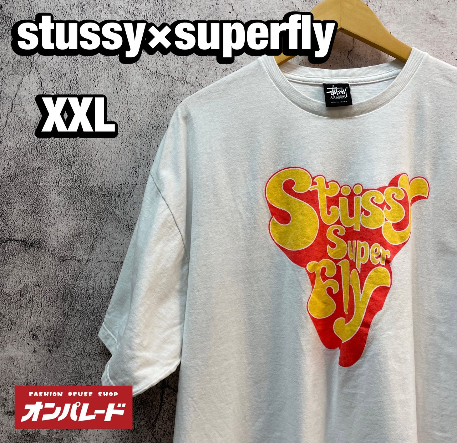 stussy ✖️ superfly ステューシー スーパーフライ コラボ T