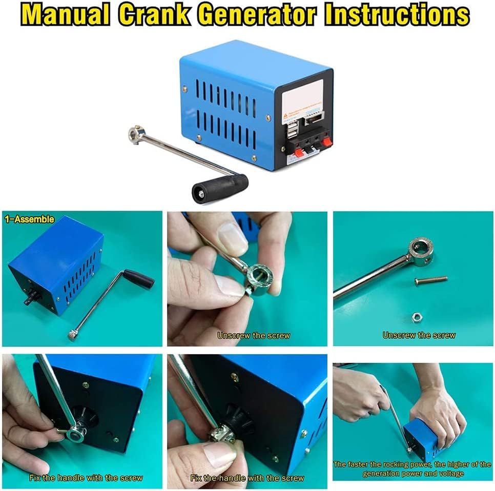 【新品】手回し発電機 小型 スマホ充電 防災 ワット力の充電器 USB出力 緊急時屋外携帯用発電機 持ち運び便利 省エネルギー スマホ/ライト照明 停電時/災害/旅行/車中泊/夜釣り/キャンプに大活躍 日本語説明書付き 1934c14a 【新品】手回し発電機 小型 スマホ充電 防災 ワット力の充電器 USB出力 緊急時屋外携帯用発電機 持ち運び便利 省エネルギー スマホ/ライト照明 停電時/災害/旅行/車中泊/夜釣り/キャンプに大活躍 日本語説明書付き 1934c14a