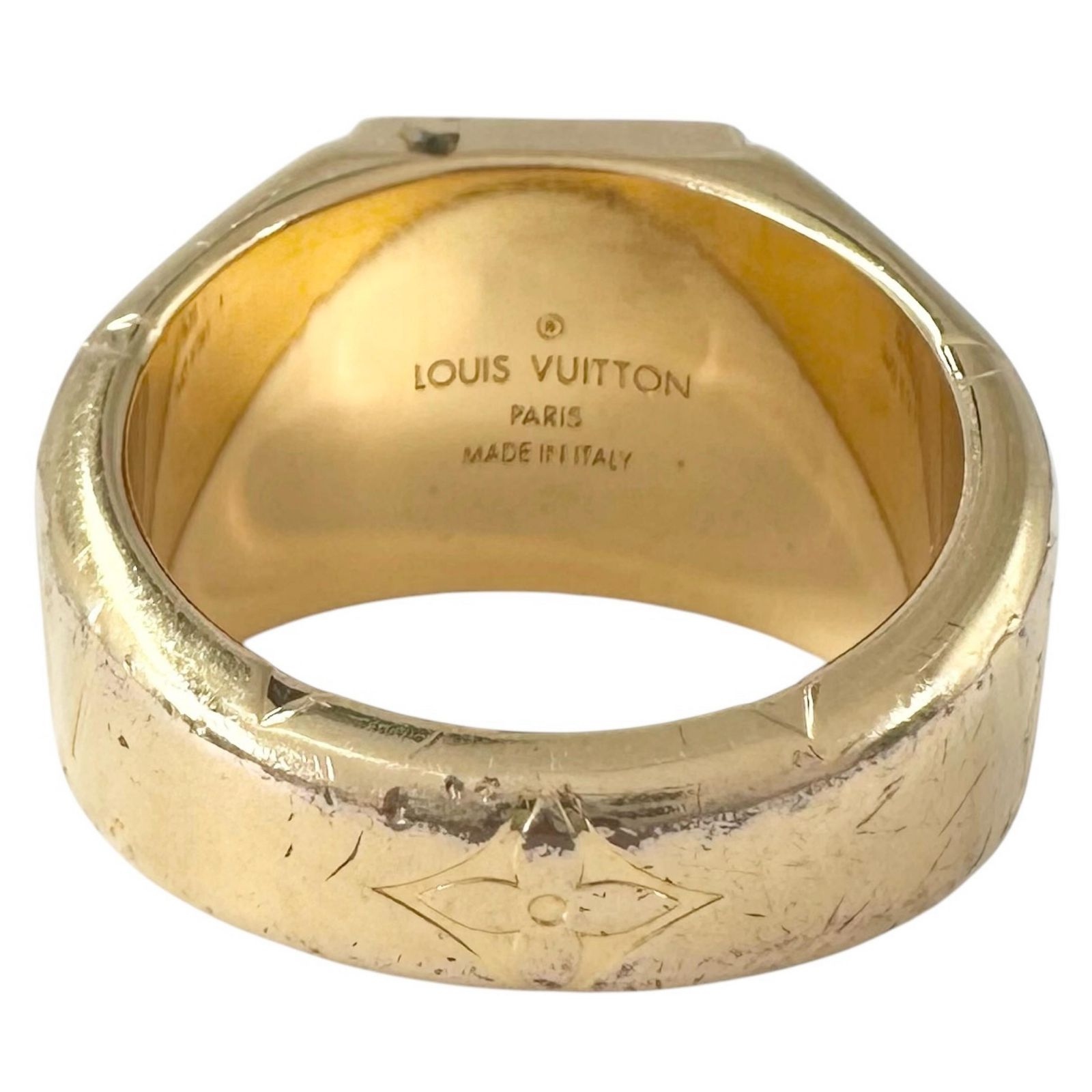 中古】LOUIS VUITTON ルイ・ヴィトン リング シグネットリング リング