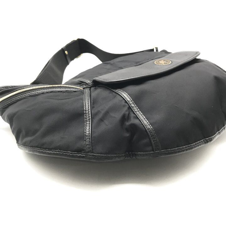 良品 Hunting World ハンティング ワールド ナイロン ボディ ショルダー バッグ ブラック メンズ ファッション カバン BAG c310 良品 Hunting World ハンティング ワールド ナイロン ボディ