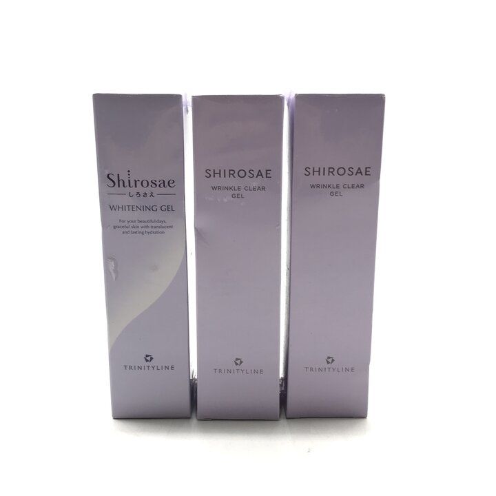 未開封 SHIROSAE しろさえ トリニティーライン ホワイトニング ジェル