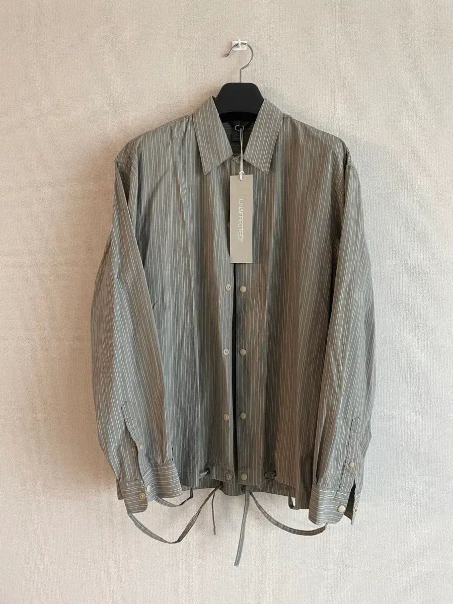 UNAFFECTED ストライプ シャツ L 新品