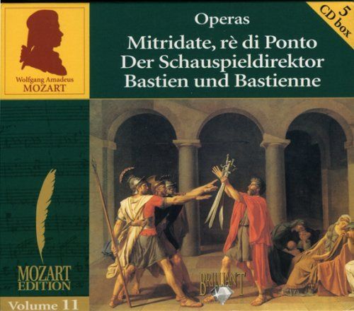 【CD】Mozart Edition 11 / Mitridate / Re Di Ponto