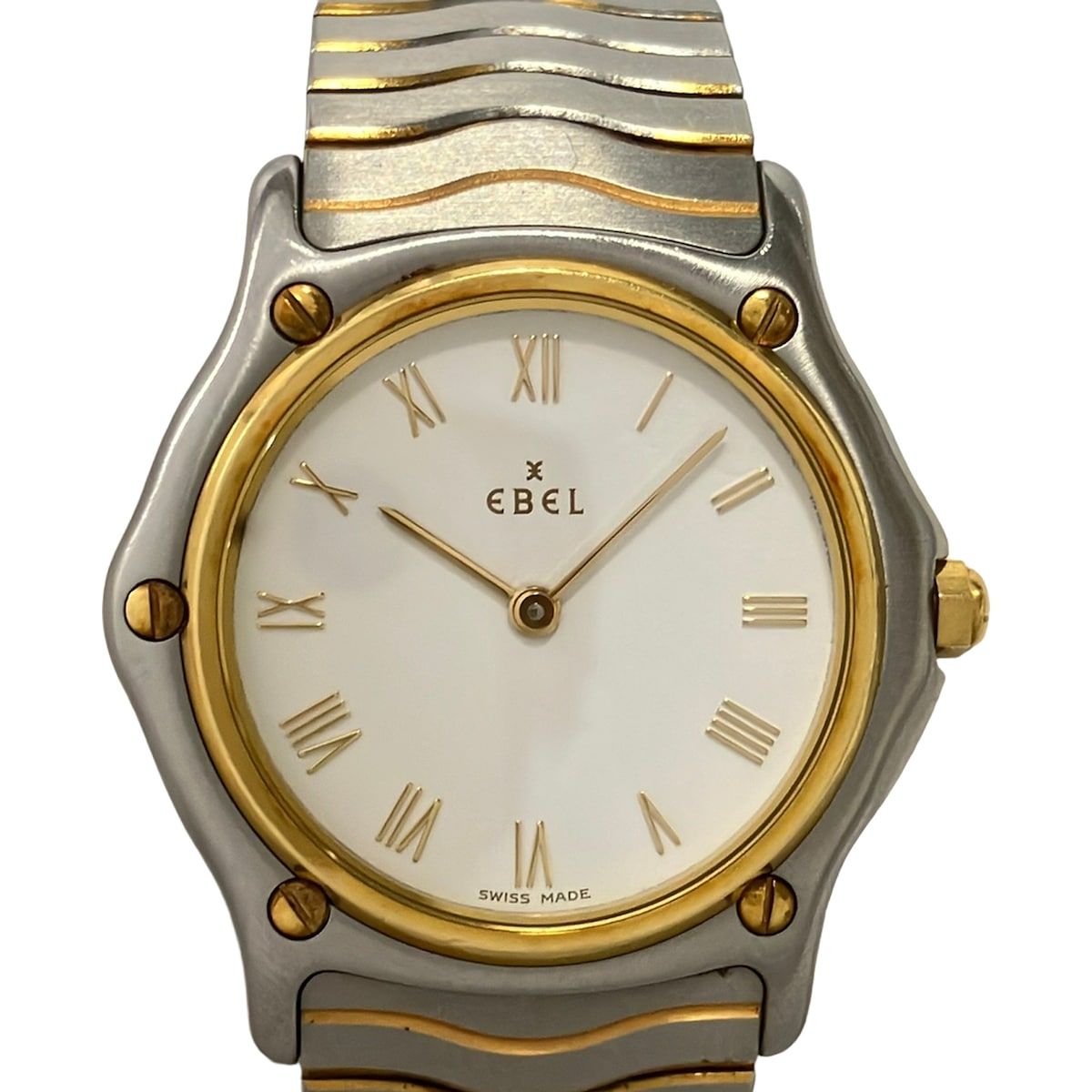 EBEL(エベル) 腕時計美品 - 1090131 メンズ 白