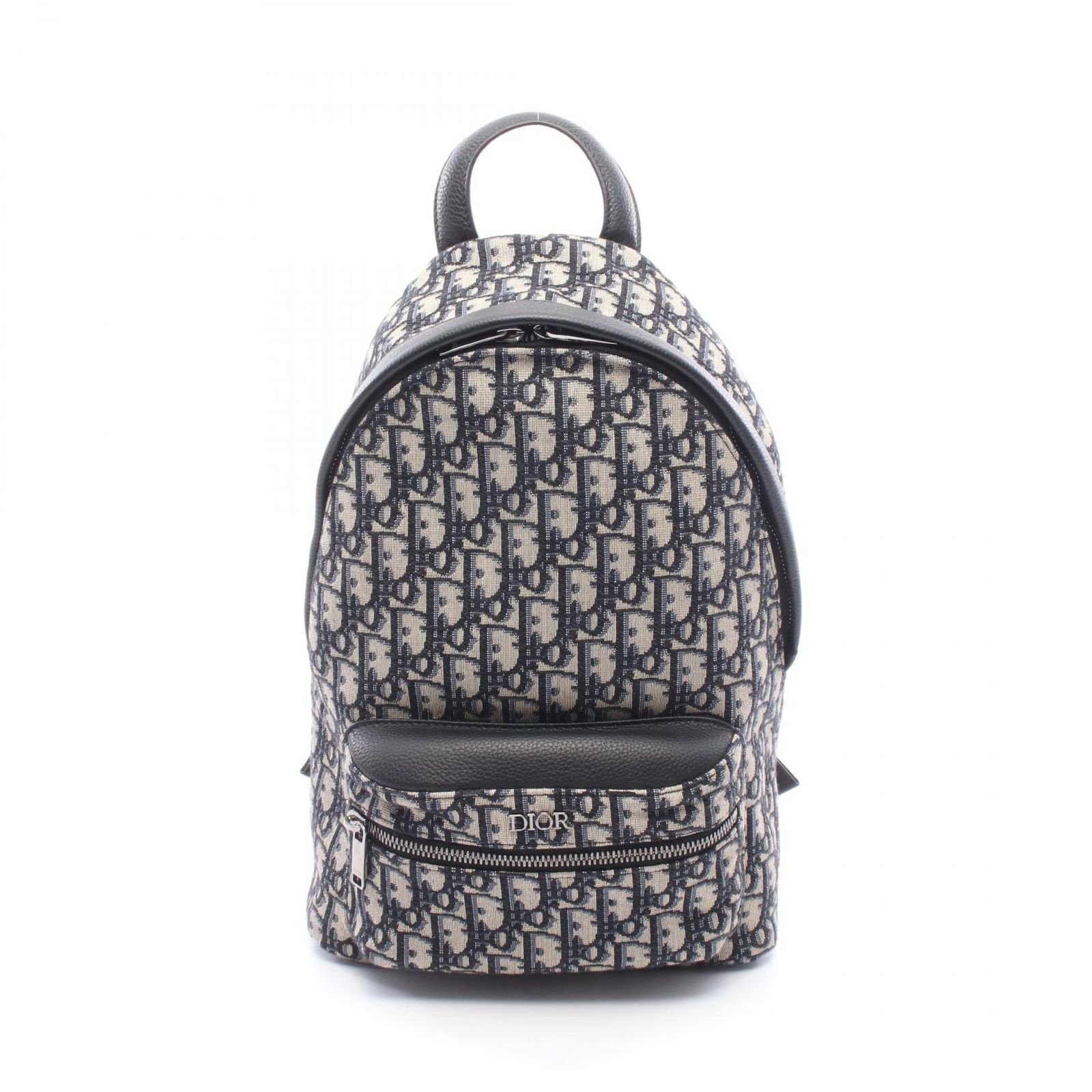 ディオール Dior リュックサック バックパック RIDER オブリーク キッズ 11087847 ネイビー キャンバス レザー オブリーク RIDER バックパック スモール ユニセックス