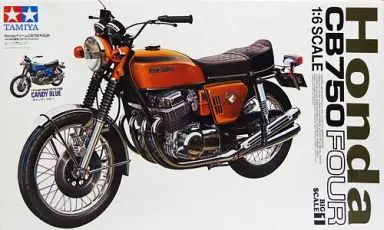 【中古】プラモデル 1/6 Honda ドリームCB750 FOUR キャンディブルー 東海模型オリジナル特別限定仕様 [92186]