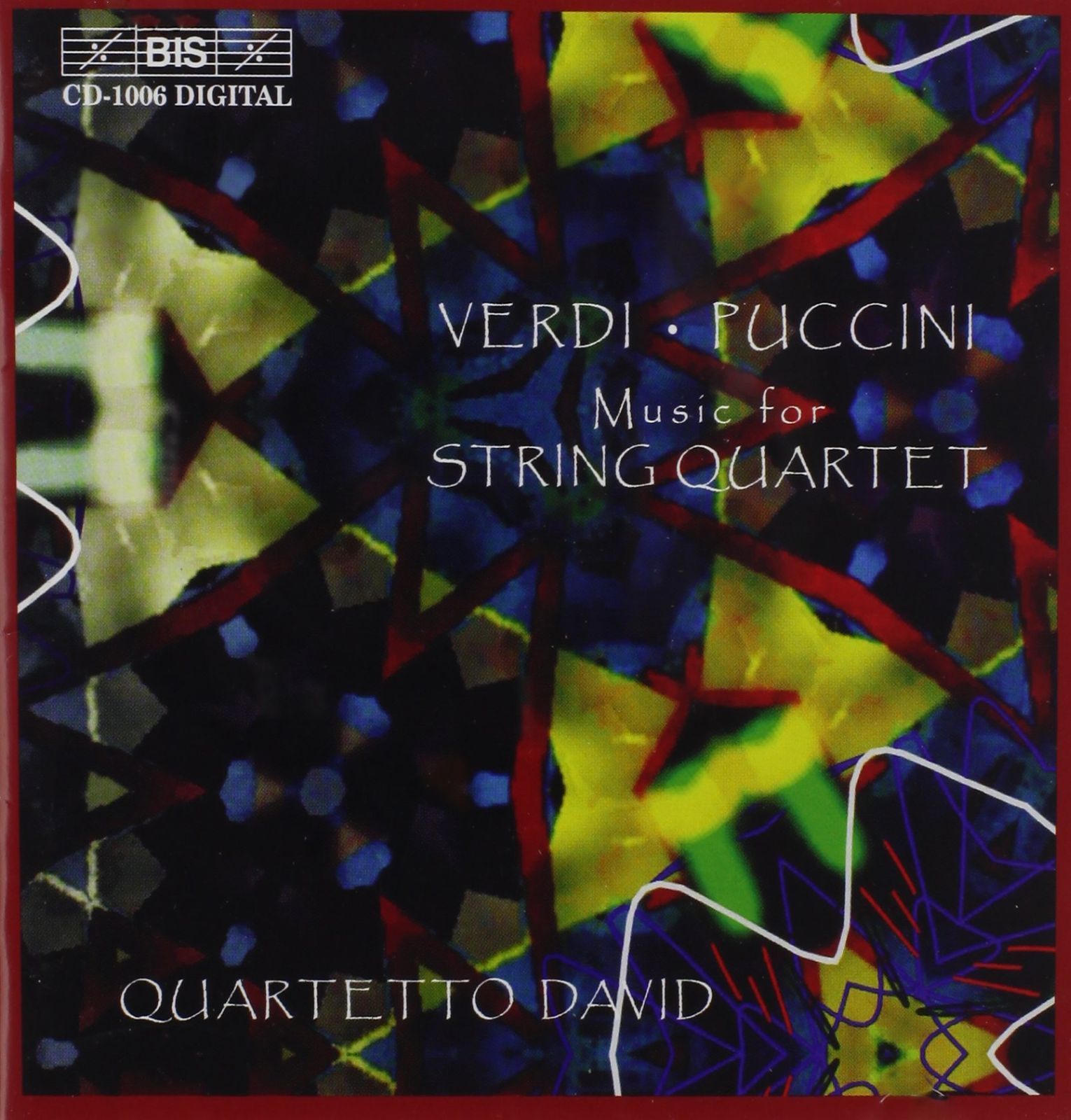 【CD】String Quartet E Minor / Crisantemi / 3 Fugues