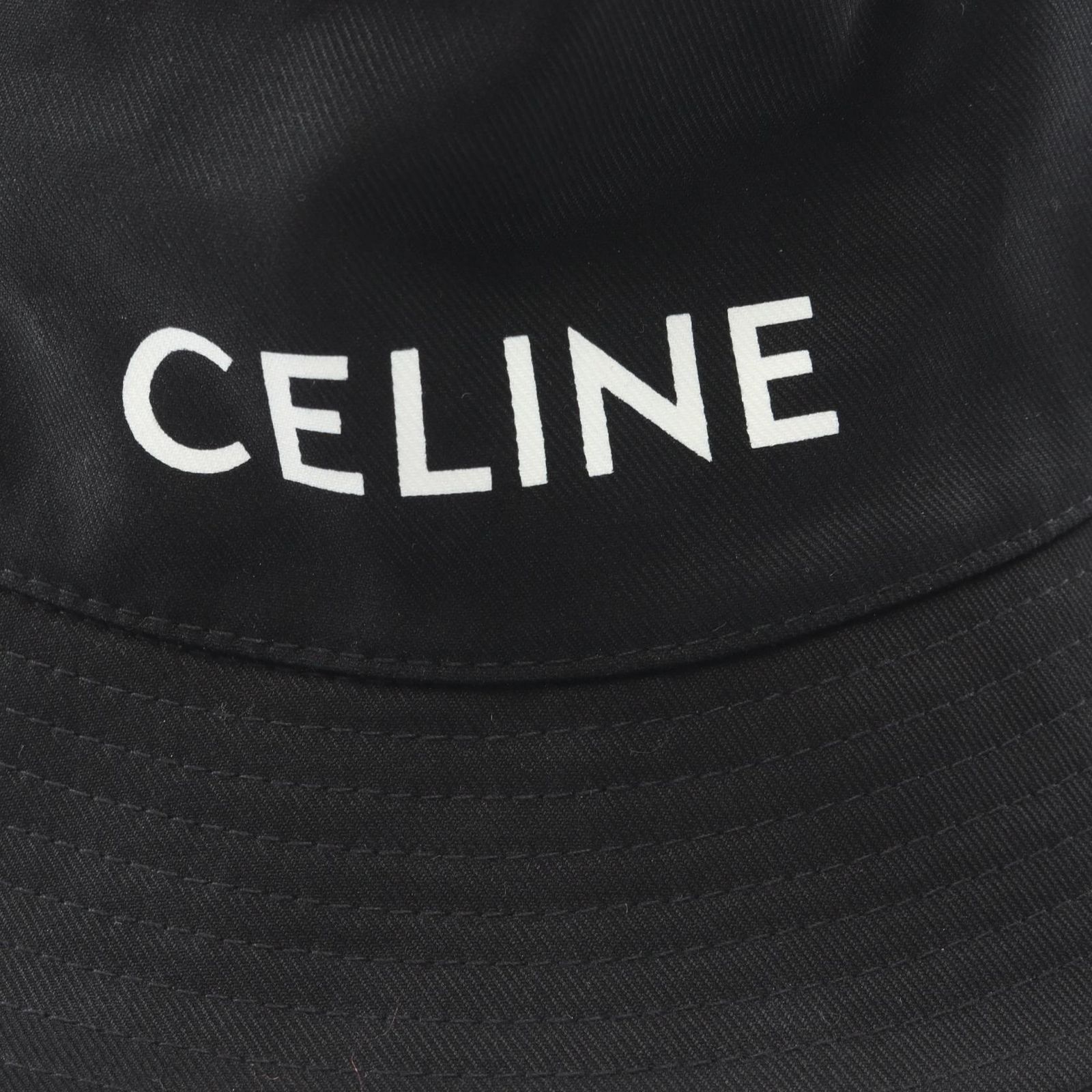 セリーヌ CELINE ハット ロゴプリント バケット その他 帽子 ユニセックス Used A セリーヌ CELINE ハット ロゴプリント バケット その他 帽子 ユニセックス Used A