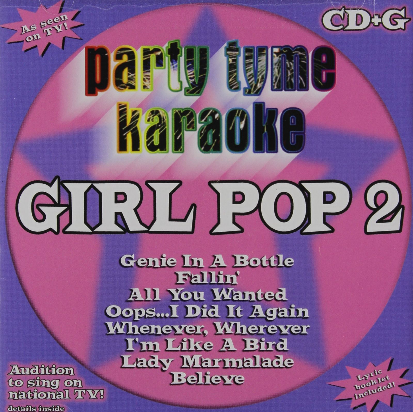 【CD】Party Tyme Karaoke: Girl Pop 2