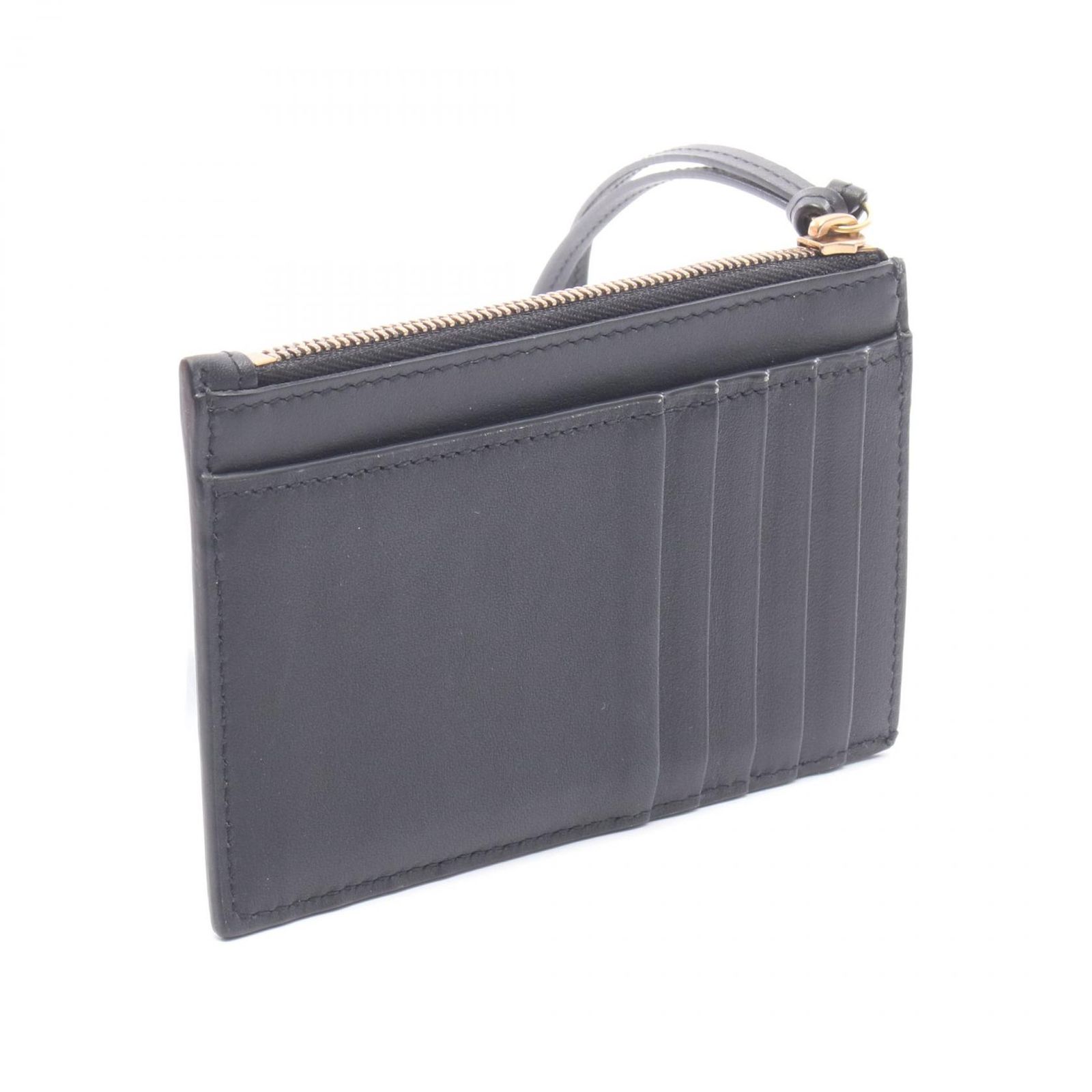バレンシアガ BALENCIAGA コインケース NEO CLASSIC LONG COIN & CARD HOLDER 640110 ブラック レザー ネオクラシック コインカードホルダー レディース Used A