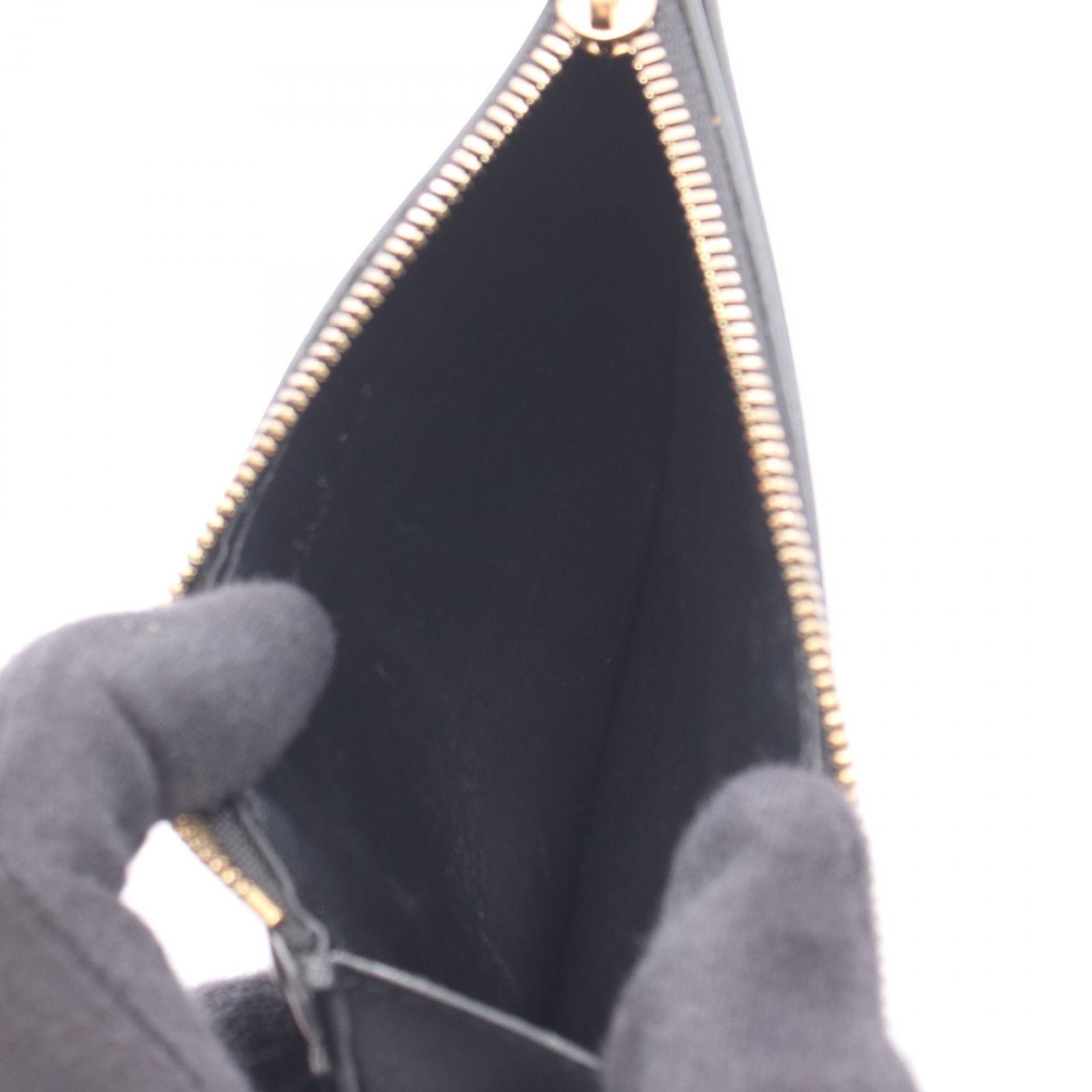 バレンシアガ BALENCIAGA コインケース NEO CLASSIC LONG COIN & CARD HOLDER 640110 ブラック レザー ネオクラシック コインカードホルダー レディース Used A