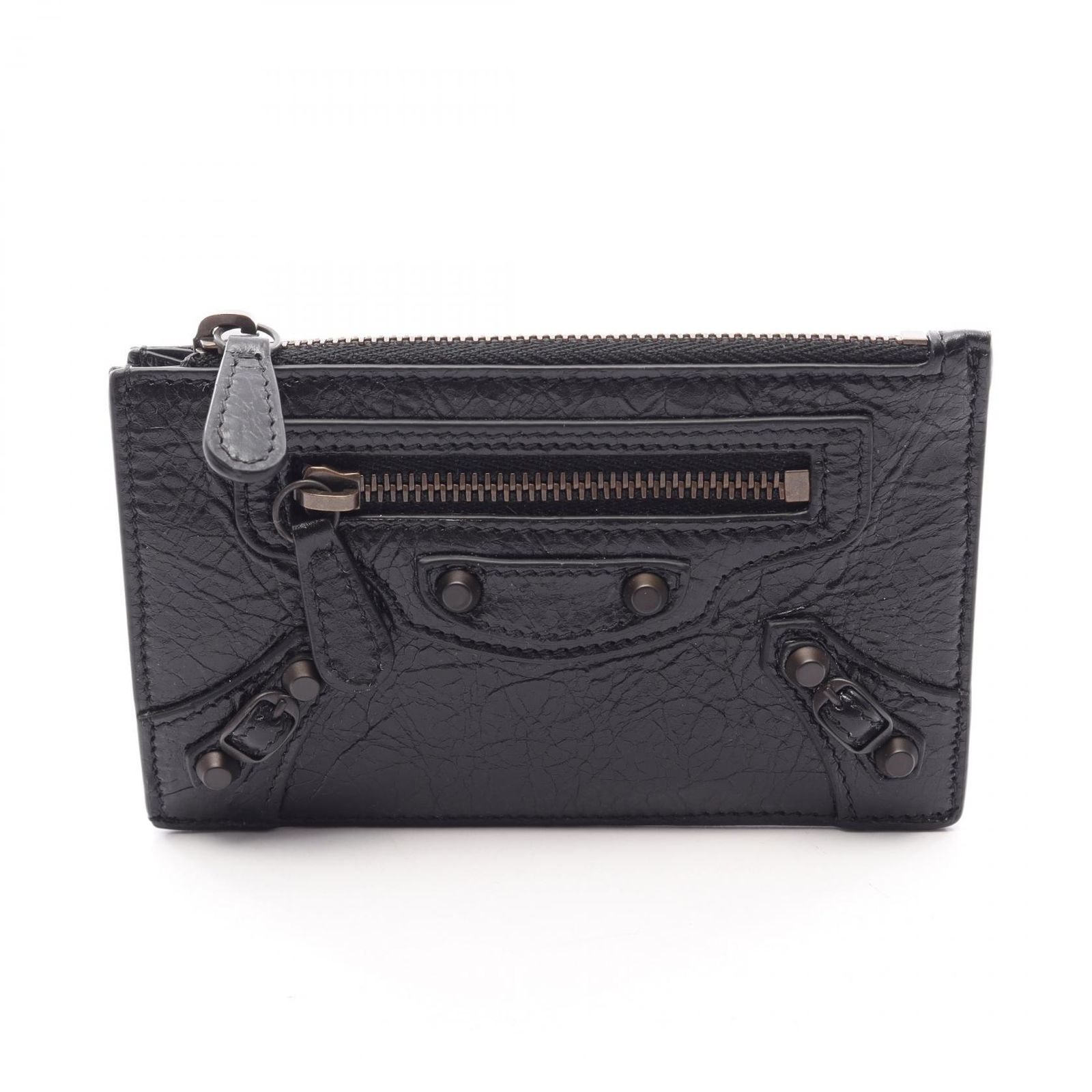 バレンシアガ BALENCIAGA コインケース Le City ロング 8106072ABFY1000 ブラック レザー カードケース レディース 新品