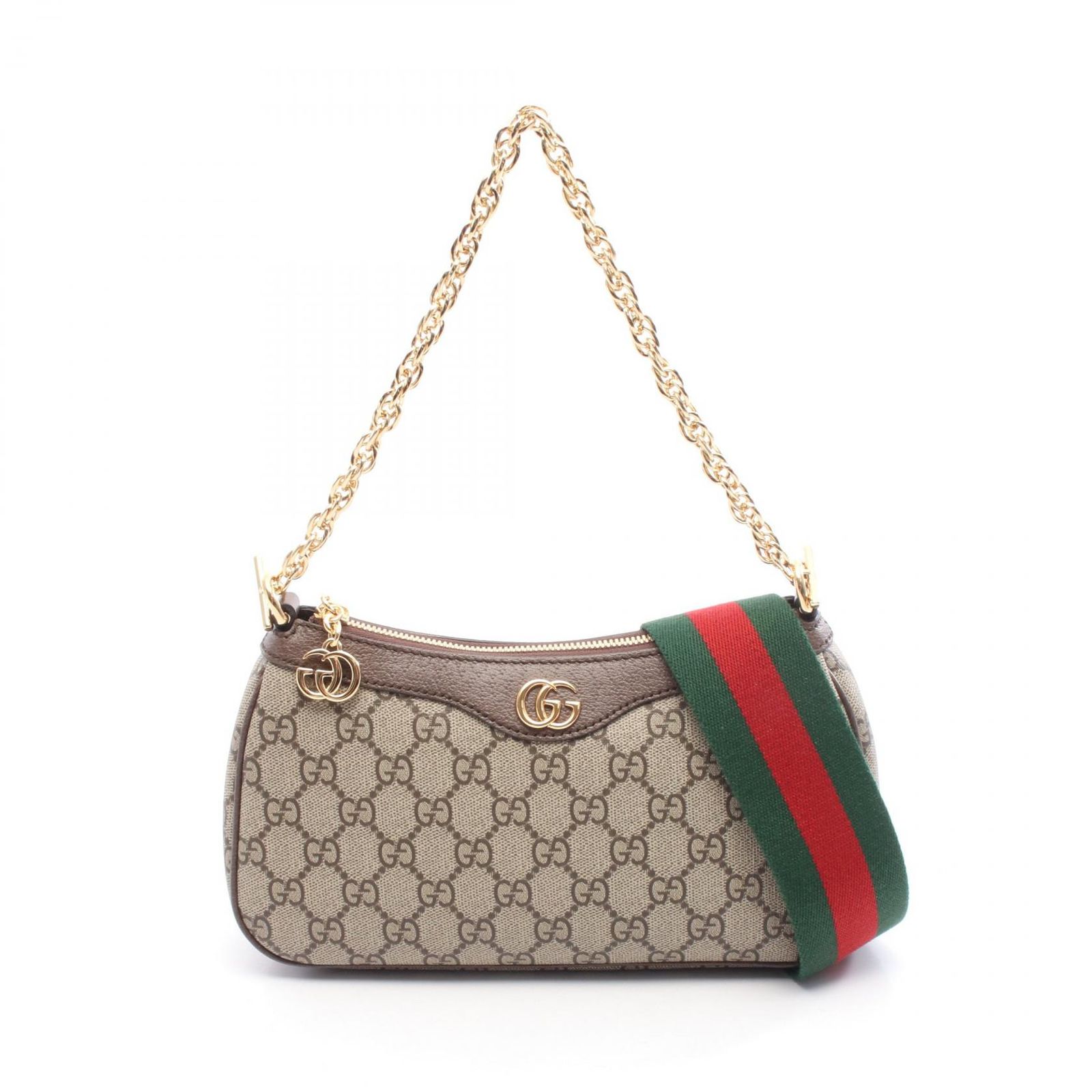 グッチ GUCCI ハンドバッグ オフィディア スモール GGスプリーム 735132FABLE9442 ベージュ PVCコーティングキャンバス レザー ショルダーバッグ レディース 新品