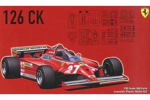 【中古】プラモデル 1/20 フェラーリ 126CK 1981 「グランプリシリーズ No.4」