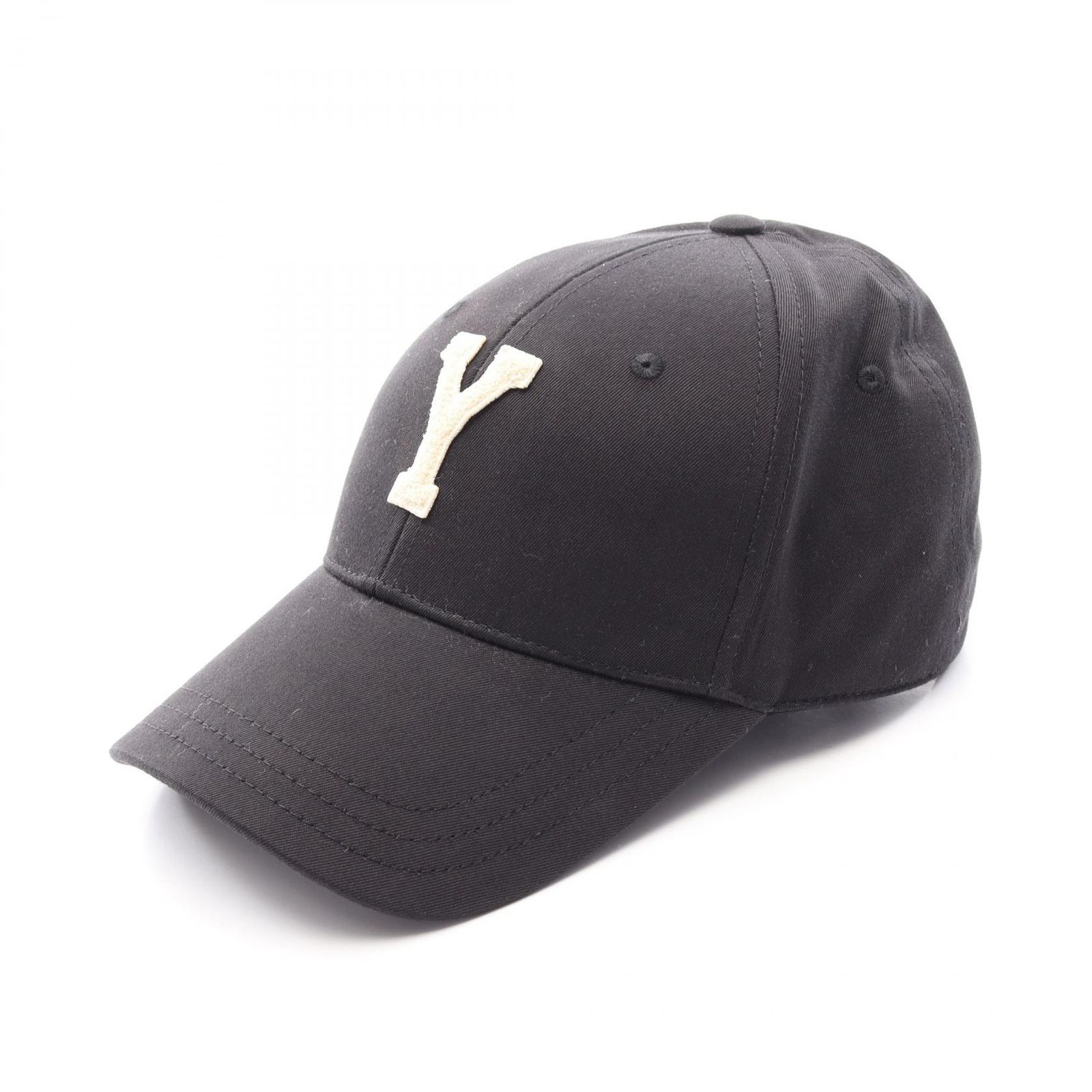 サンローランパリ SAINT LAURENT PARIS キャップ Y バーシティ 8168713YR57107857 ブラック その他 キャップ メンズ 新品