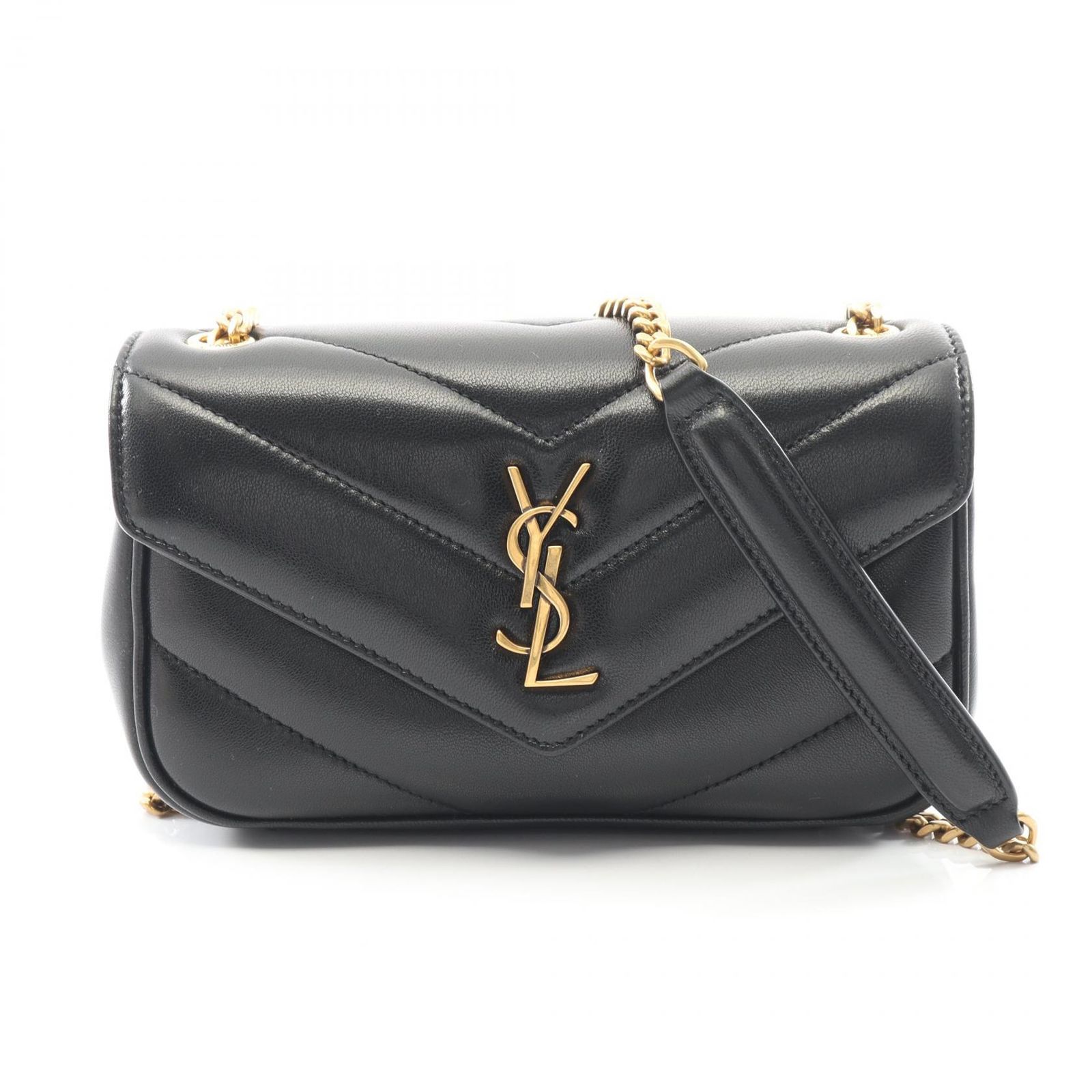 サンローランパリ SAINT LAURENT PARIS ショルダーバッグ ルル トイ 821749AAEAX1000 ブラック レザー ショルダーバッグ レディース 新品