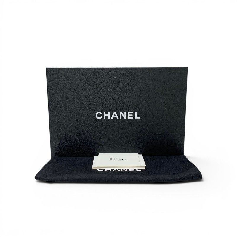 シャネル CHANEL フラットシューズ 靴 シューズ レザー ブラック 黒