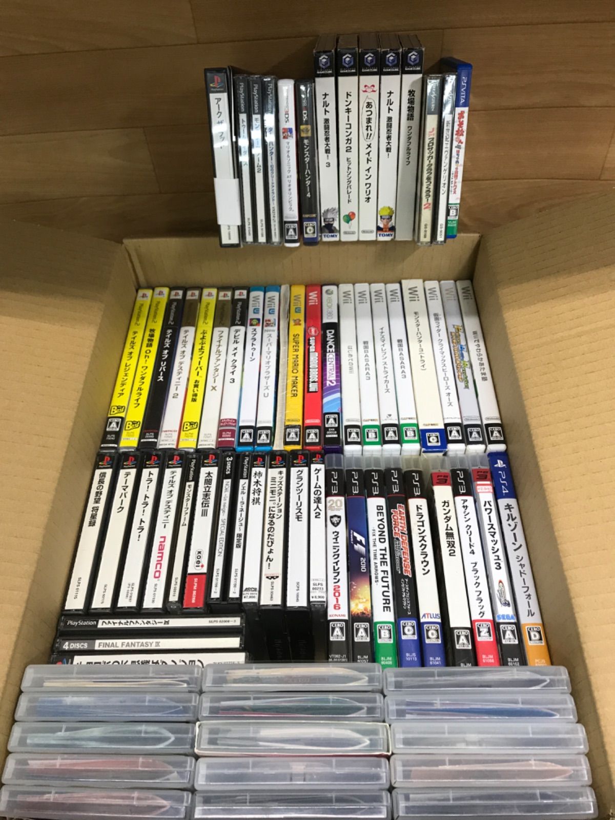 ☆ジャンク ゲームソフト 種類色々 まとめ売り！！ PS・wii・DS