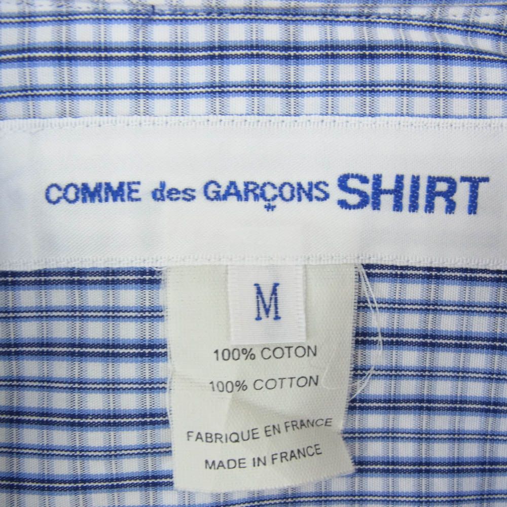 COMME des GARCONS コムデギャルソン S22056 SHIRT シャツ パッチ