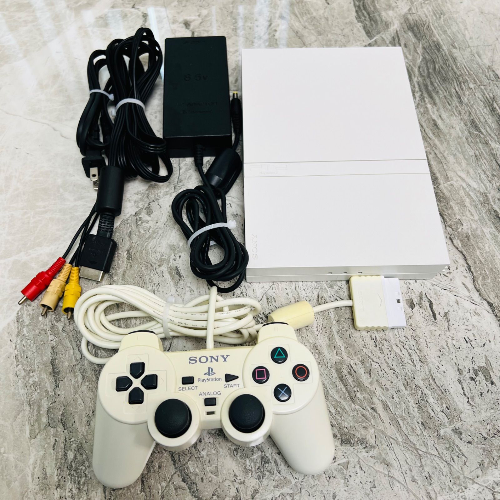 PlayStation2 本体 ホワイト SCPH-75000 薄型