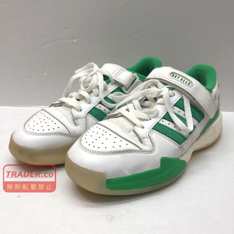 01w-6658 アディダス adidas 27.0cm US9 UK8.5 ヒューマンメイド HUMAN MADE コンソーシアム フォーラム ローカット グリーン メンズ スニーカー S42976 靴 【中古品】
