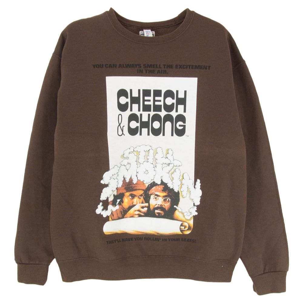 WACKO MARIA ワコマリア Cheech & Chong STILL SMOKIN CREW NECK SWEAT 