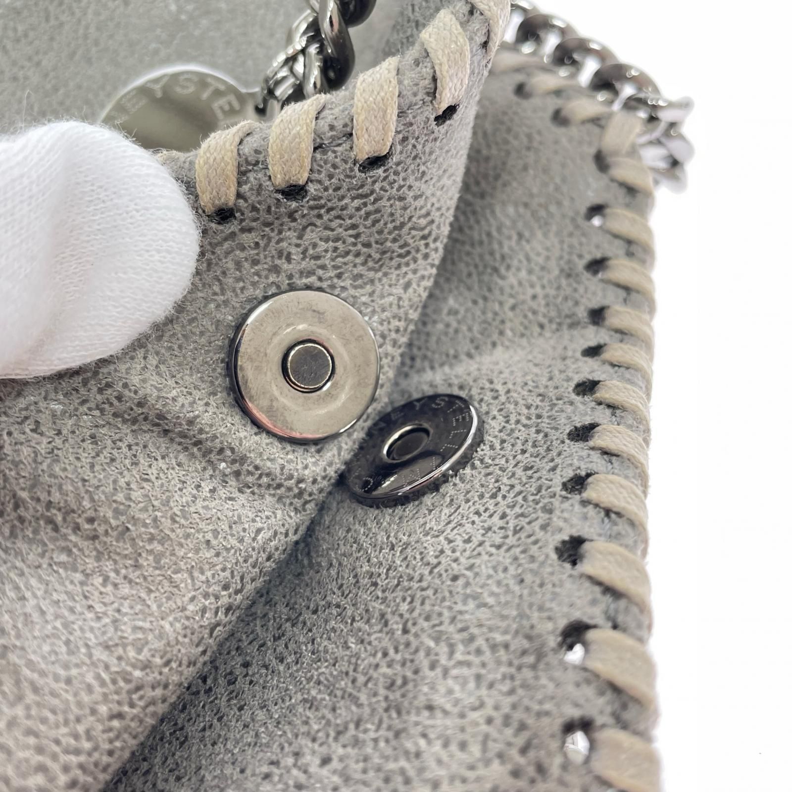 STELLA McCARTNEY ファラベラショルダーバッグ グレー - メルカリ