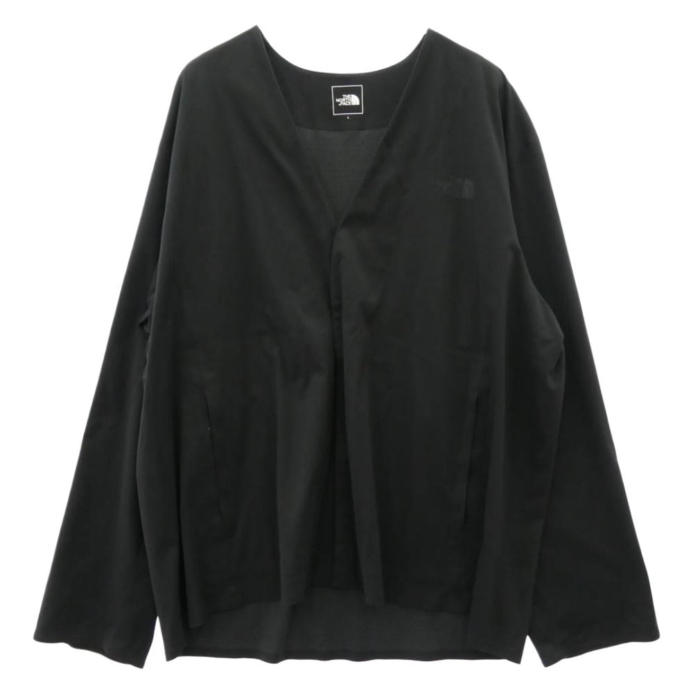 THE NORTH FACE ノースフェイス NT12560 Tech Lounge Cardigan テック ラウンジ カーディガン ジャケット 黒系 ブラック系 L【中古】