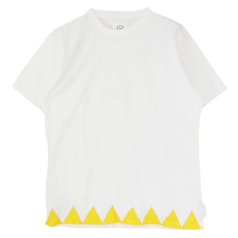 VISVIM ビズビム ワッペン 半袖 Tシャツ ホワイト系 サイズ表記無【中古】