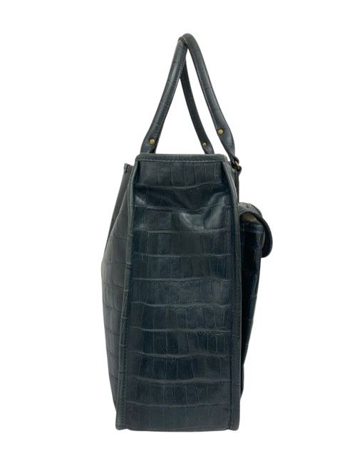 Felisi/フェリージ/クロコ型押し/レザートートバッグ/15-4/ブルー系/メンズ/RS1356