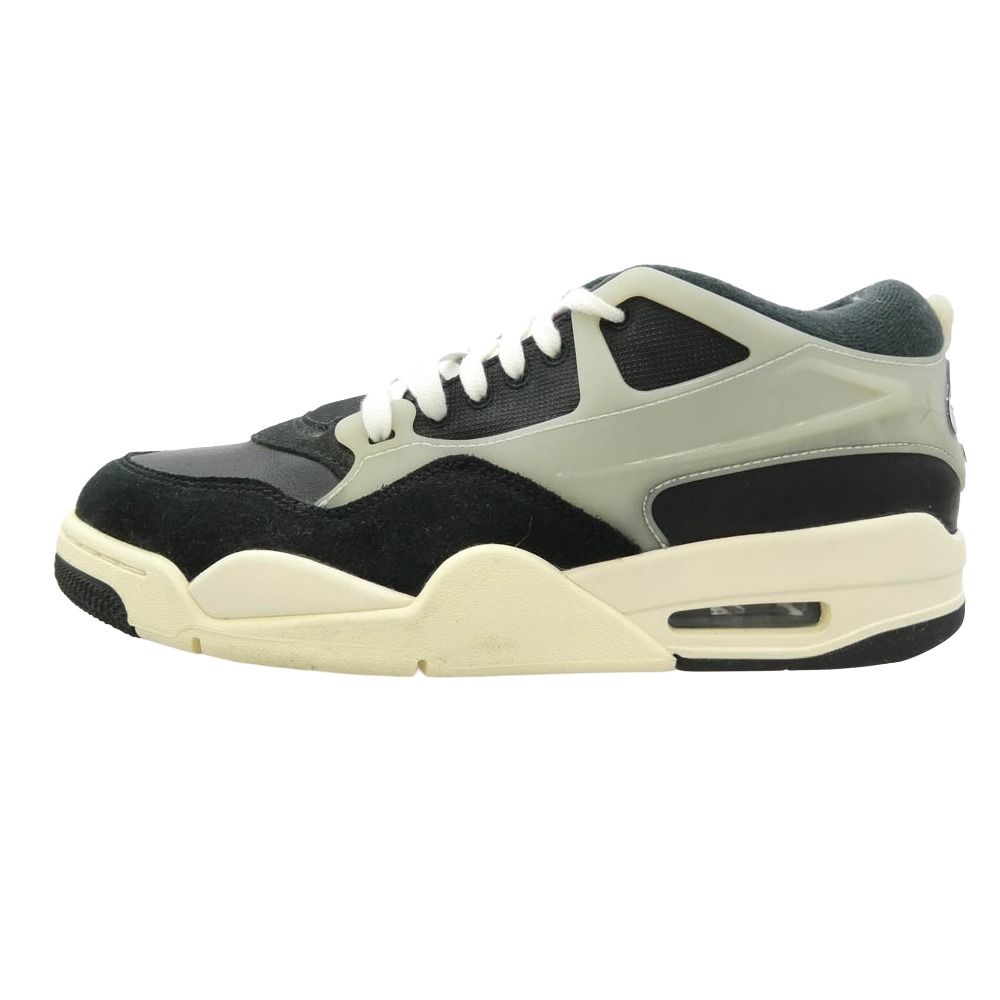 NIKE ナイキ FQ7939-006 Air Jordan 4 RM Black Sail エアジョーダン4 RM ブラック セイル スニーカー ブラック系 オフホワイト系 27.5cm【中古】