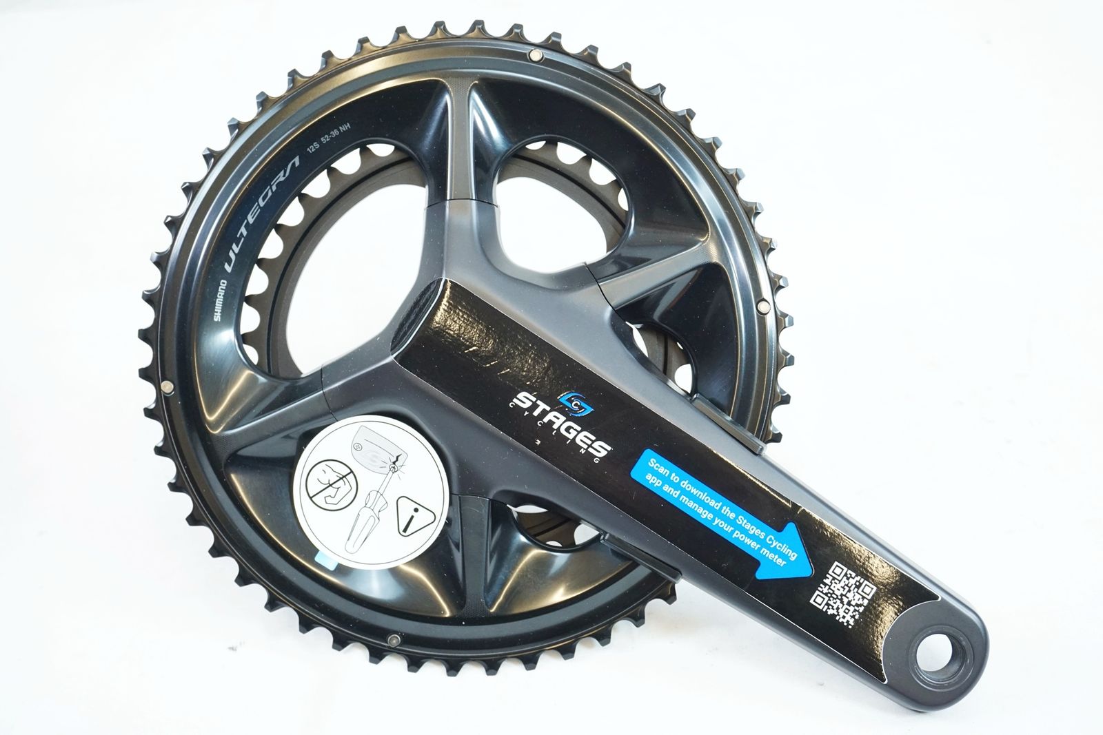 SHIMANO 「シマノ」 ULTEGRA R8100 STAGES 175mm 52-36T パワーメータークランクアーム / バイチャリ有明店