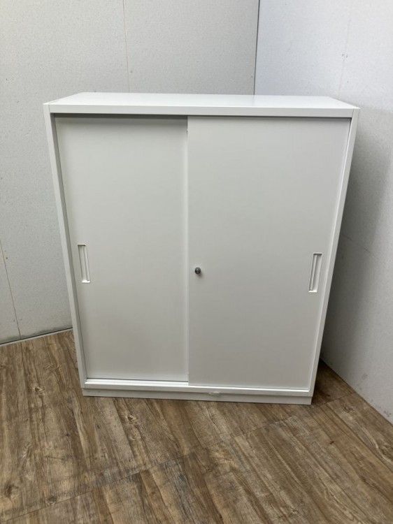 【アウトレット品】ナイキ CWシリーズ 引違い書庫 CWS-0911H-WW ホワイト