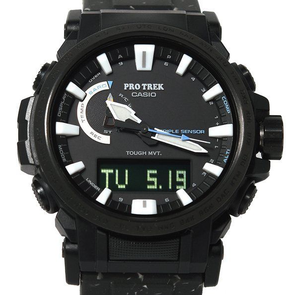 箱保付 極美品 CASIO カシオ PRO TREK プロトレック Climber Line クライマーライン PRW-61NJ-1JR タフソーラー メンズ