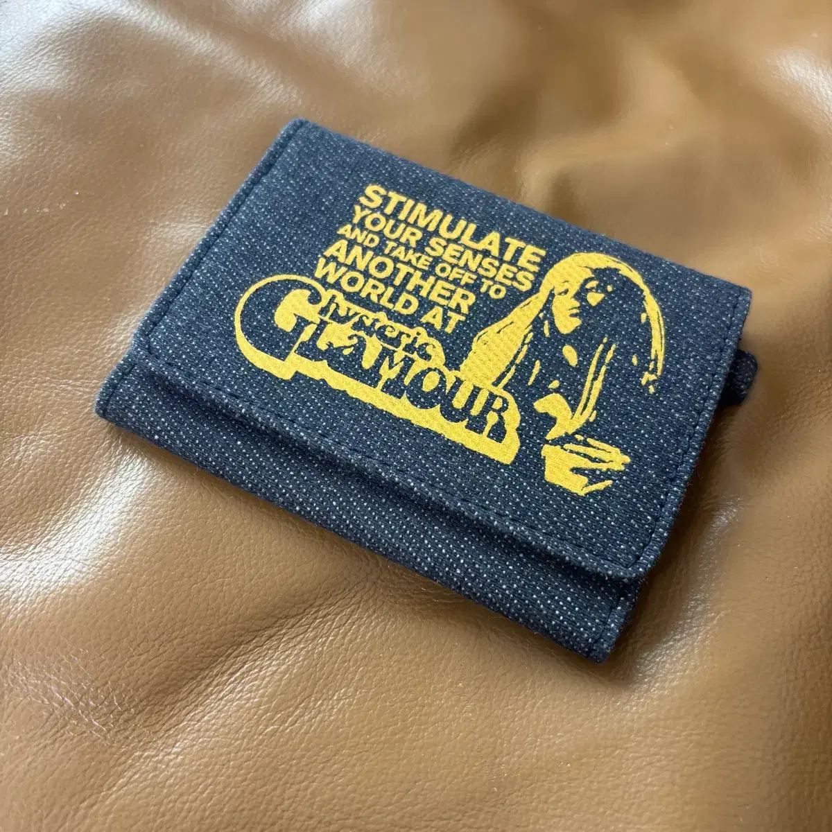 HYSTERIC GLAMOUR ヒステリックグラマー デニム カード 財布 ウォレット