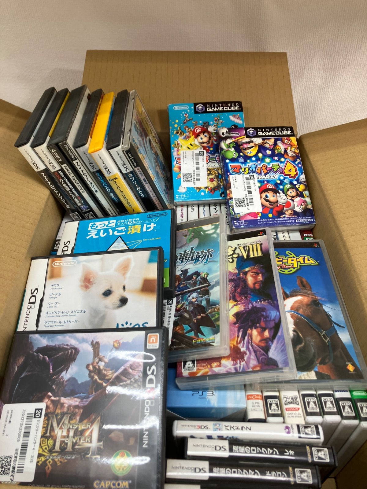 ゲーム 【ジャンク】ゲームソフト まとめ売り 大量セット PS1/PS2/PS3