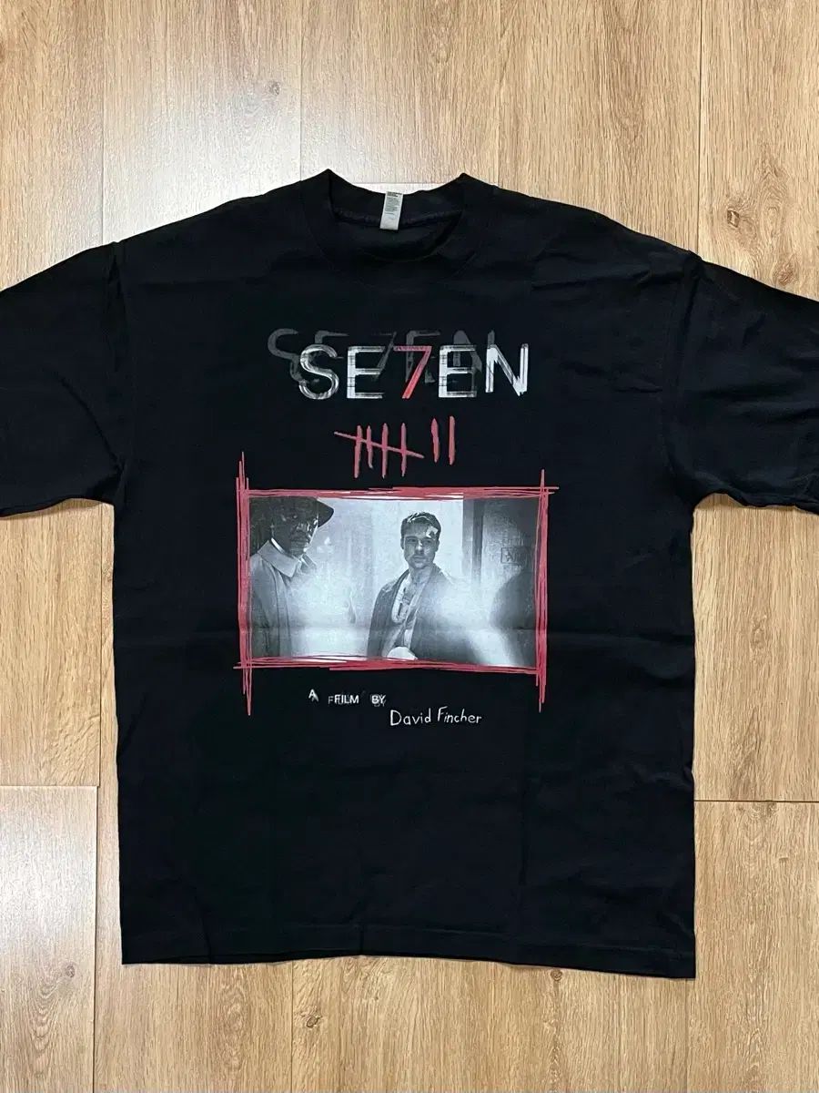 韓国国内唯一 Made USA 映画 Seven プロモ ヴィンテージ Tシャツ