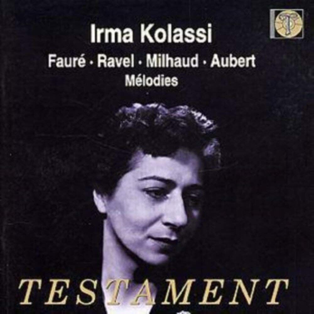 【CD】Melodies: Irma Kolassi