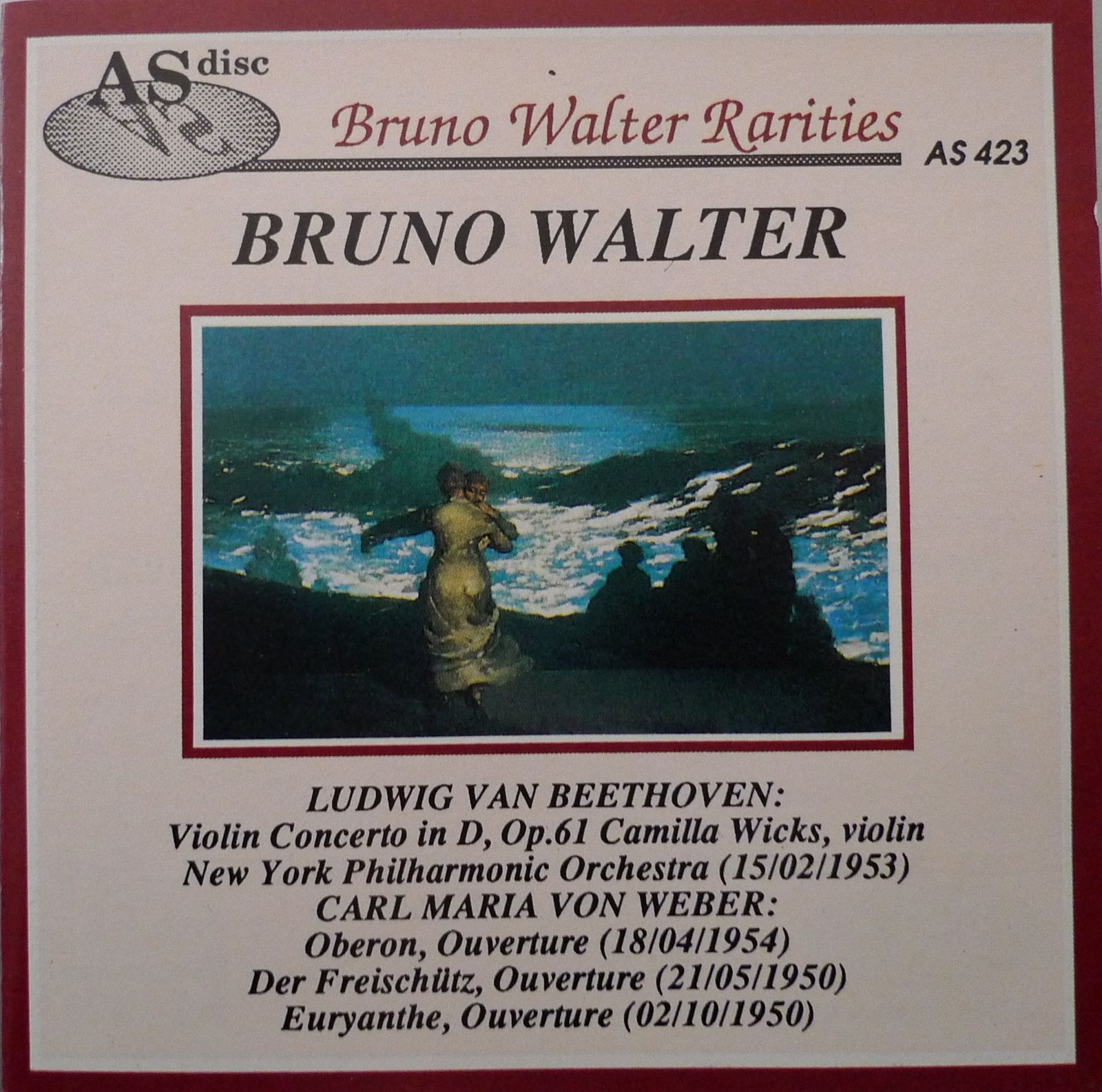 【CD】Violin Concerto Opus 61
