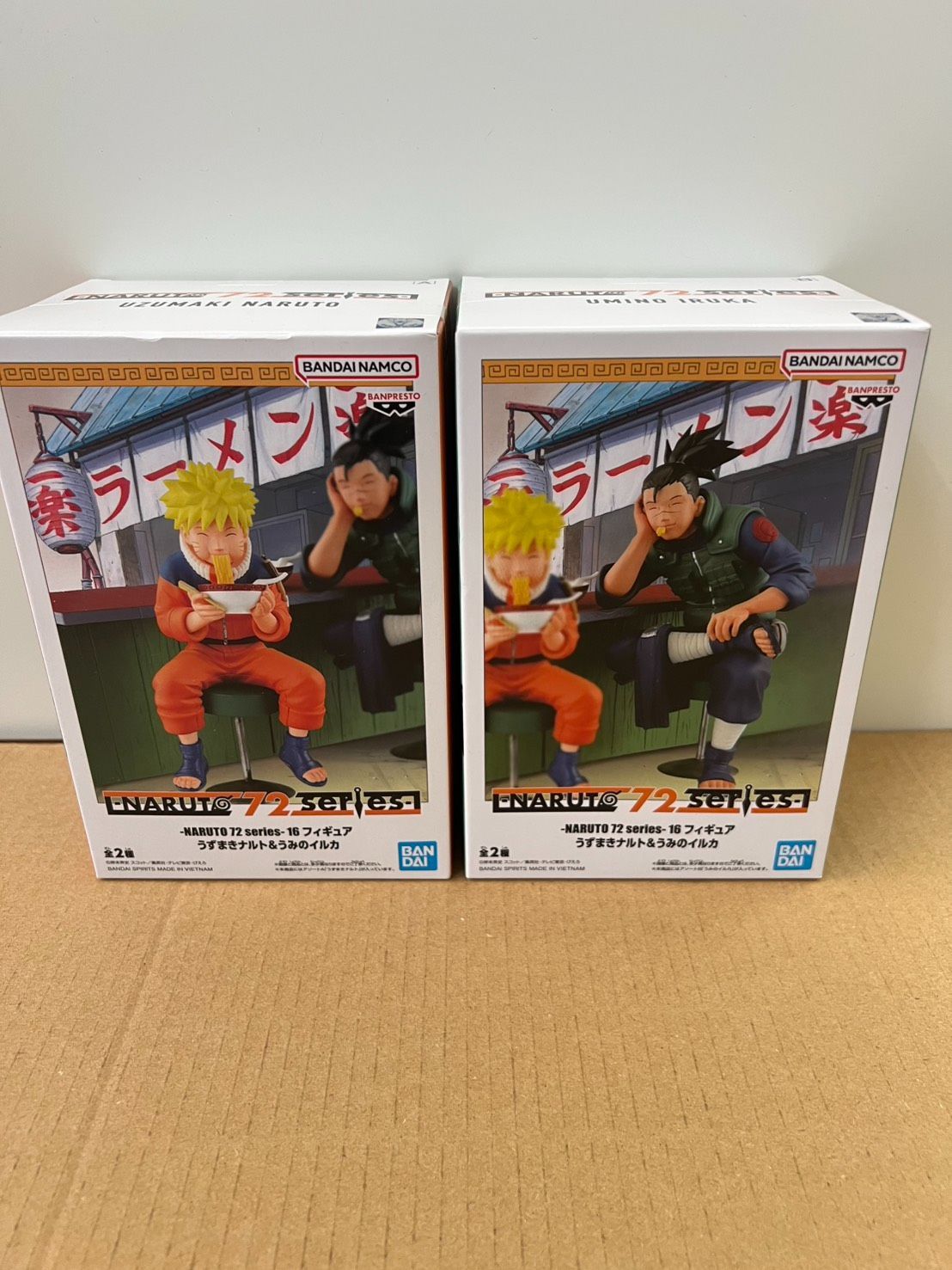 NARUTO -ナルト- 72 series フィギュア うずまきナルト＆うみのイルカ